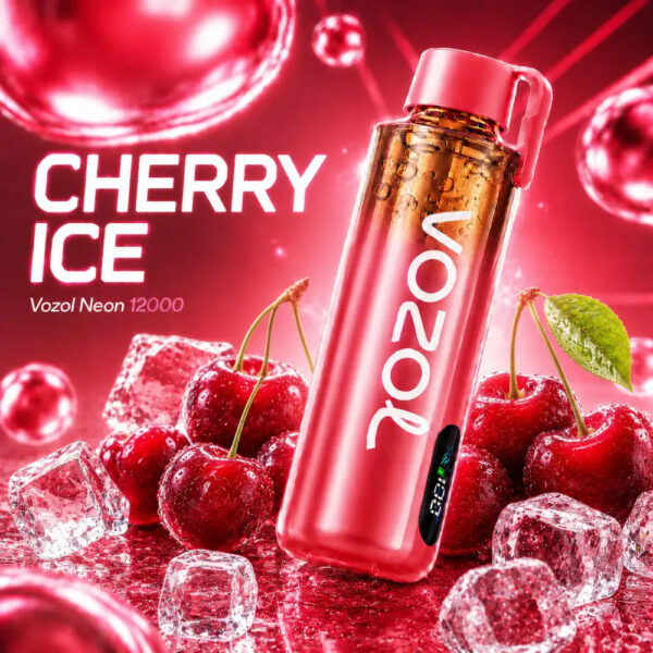 Vozol-Neon-12000-Pro-Cherry-Ice Vozol Vape Neon 12000 Pro