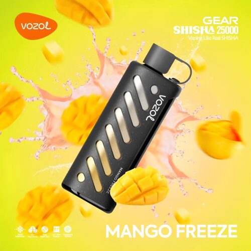 Vozol Vape Gear Shisha 25000 - Mango Freeze