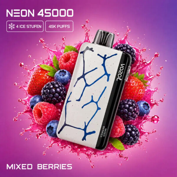 Vozol-Vape-Neon-45000-Mixed-Berries Vozol Vape Neon 45000