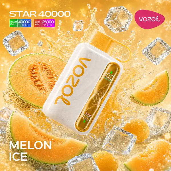 Vozol-Vape-Star-40000-Melon-Ice Vozol Vape Star 40000