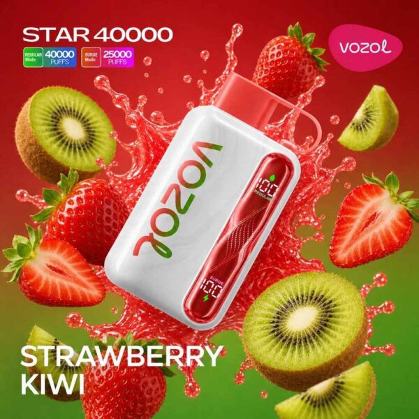 Vozol-Vape-Star-40000-Strawberry-Kiwi Vozol Vape Star 40000 - Strawberry Kiwi
