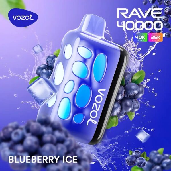 vozol-rave-40000-blueberry-ice Vozol Vape Rave 40000 - Blueberry Ice